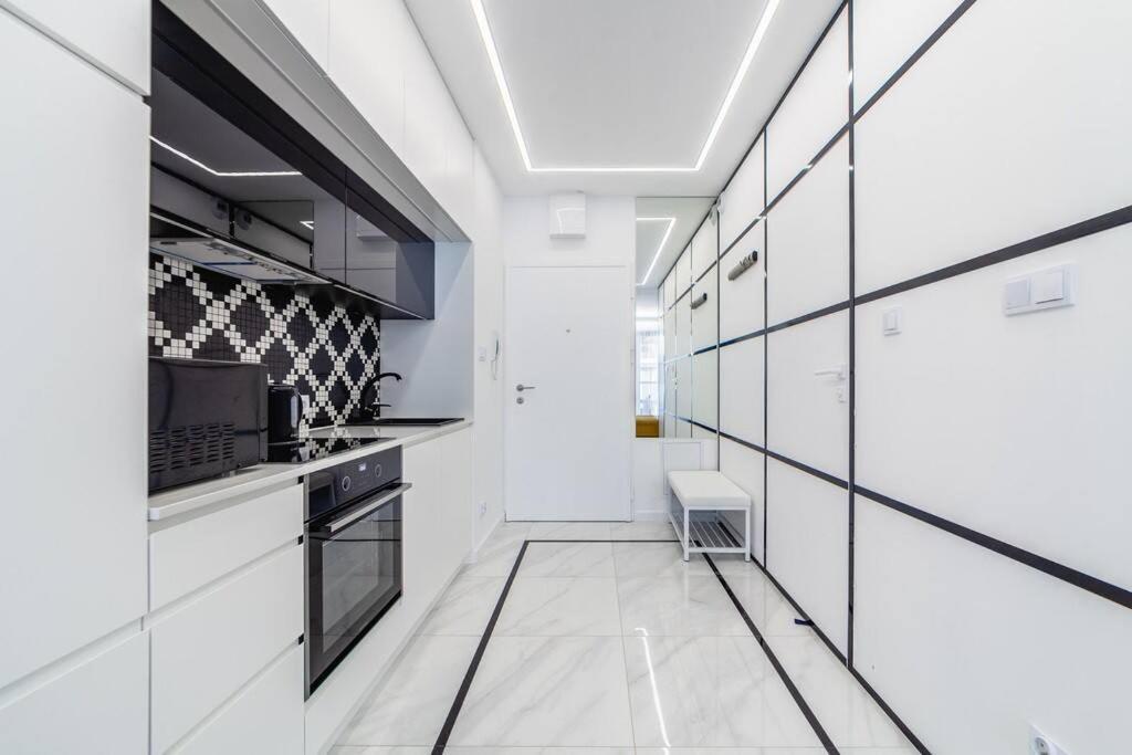 Stylowy Apartament Centrum Warszawy Z Tarasem Warszawa Eksteriør billede