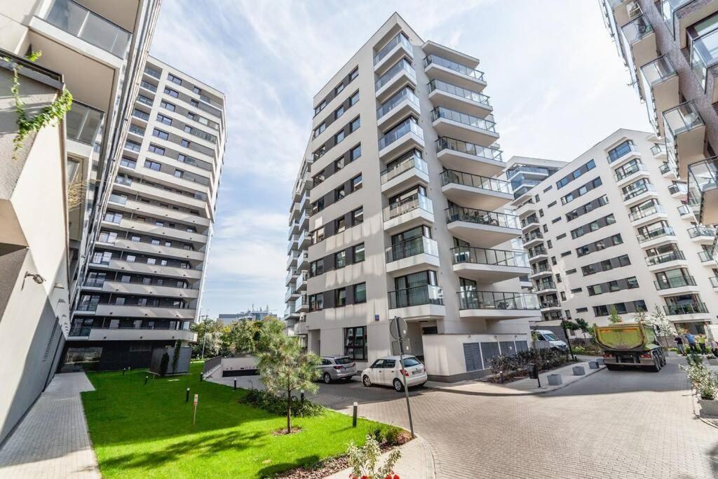 Stylowy Apartament Centrum Warszawy Z Tarasem Warszawa Eksteriør billede